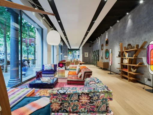 Reforma de local comercial para Roche Bobois en Barcelona